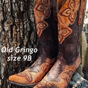 Old Gringo Women's Heeled Boots in Brown and Tan